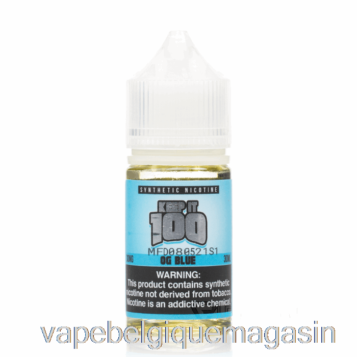 Vape Shop Bruxelles Et Sels Bleus - Garder 100 - 30ml 50mg